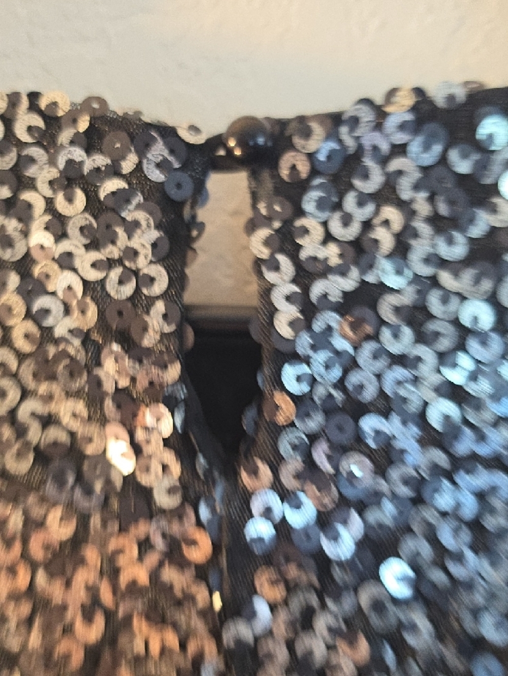 Ruby Rox Silver Sequin Mini Dress - Picture 6 of 9